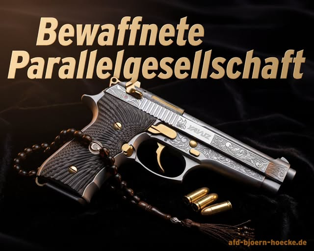 BJilge's tweet photo. Zitat Björn Höcke: "Der schreckliche Fall von Stade, bei dem in einer Mutter-Kind-Einrichtung sechs Mitarbeiter der Jugendhilfe regelrecht hingerichtet wurden, wirft eine politisch unangenehme Frage auf: Die Tat wurde mit einer illegalen Waffe ausgeführt. Der Täter ist ein in Deutschland geborener türkischer Staatsbürger, der in Clanstrukturen eingebunden sein soll. Wie viele solcher Waffen kursieren in solchen Milieus?Man kann sich dem Eindruck kaum noch entziehen, daß der Rechtsstaat bei einer bestimmten Klientel längst kapituliert hat, dafür aber um so härter gegen jene vorgeht, bei denen nur mit geringer Gegenwehr zu rechnen ist