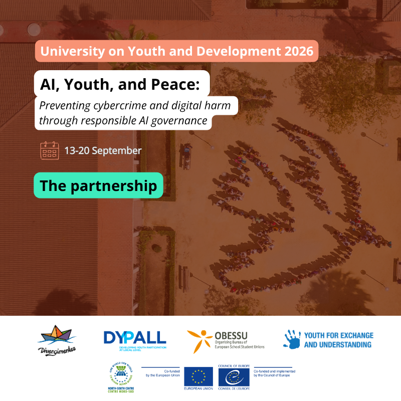 NSCentre's tweet photo. 🌍#UYD2026 - With Divergimentes, DYPALL Network, @OBESSU and Youth for Exchange and Understanding, an engaging programme is taking shape around AI, Youth &amp; Peace: preventing cybercrime &amp; digital harm through responsible AI governance.
🔗https://t.co/LCIhKzk91h

#iLEGEND https://t.co/YmwY1oTDvQ