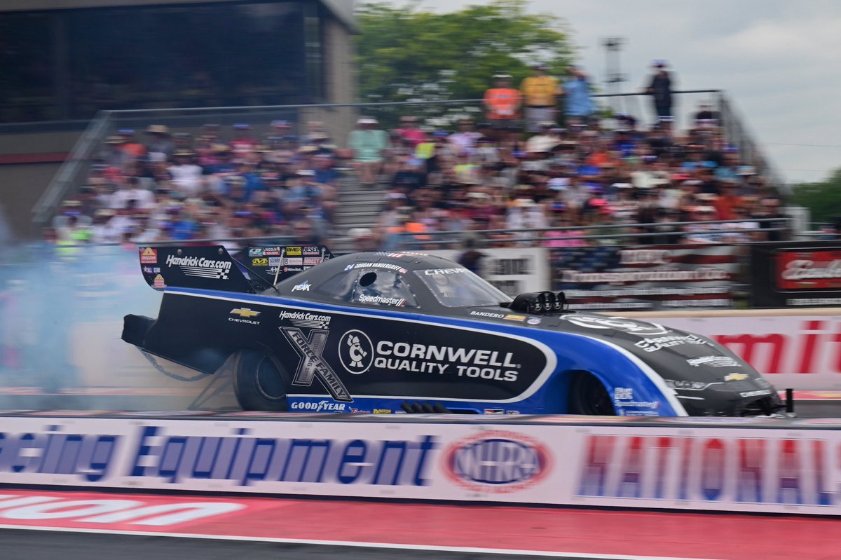 JFR_Racing's tweet photo. Point Standings at the halfway mark of the 2026 @NHRA Season, with only 4 races to go until The Countdown! 

@FastJackBeckman No. 4
@JordVandergriff No. 5
@AlexisDejoria No. 7
@joshharttf No. 7 Top Fuel https://t.co/q36aReigE5