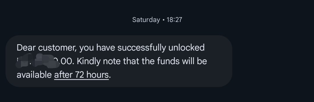 _ntaari's tweet photo. Hello @Safaricom_Care I unlocked the amount since Saturday and the amount has not been unlocked since today what the issue? https://t.co/NaJNxK6xoX
