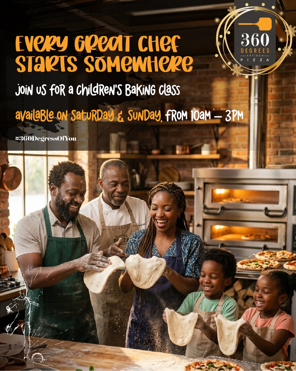 360DegreesRW's tweet photo. This July, let your little ones step into the kitchen and discover the magic of pizza making. Every Saturday and Sunday, our Children's Pizza Class offers a fun, hands-on experience where creativity, learning, and delicious memories come together. Join us this weekend https://t.co/3vBjVOhEvK