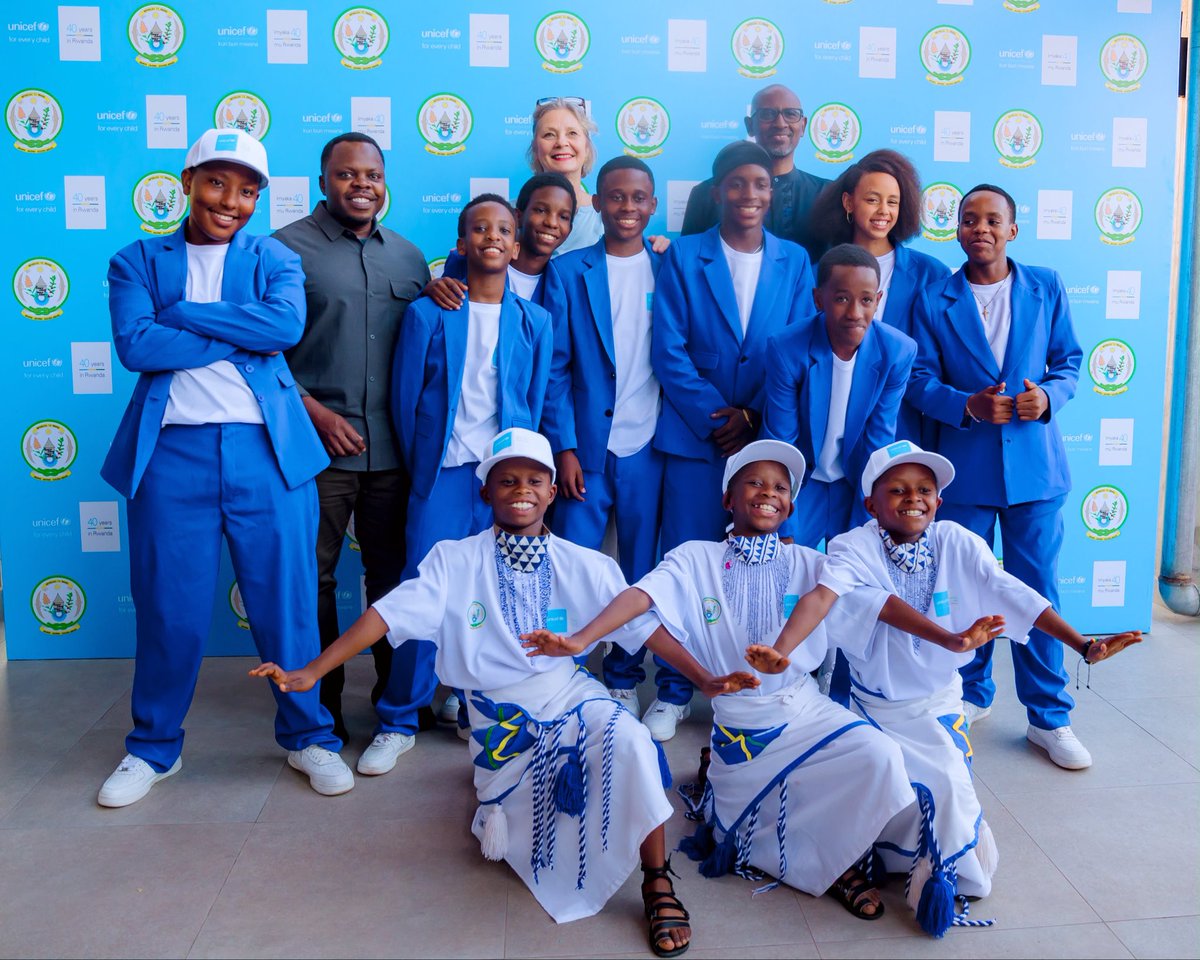 LiekevandeWiel's tweet photo. #UNICEFRwandaAt40 anniversary song celebrates our shared journey - and reminds us the best is yet to come. Watch, share, and help spread this message of hope. Together, let's keep investing in every child @jnabdallah @JoNsengimana 
https://t.co/x847lhDlsD https://t.co/ejdS6TYGU0