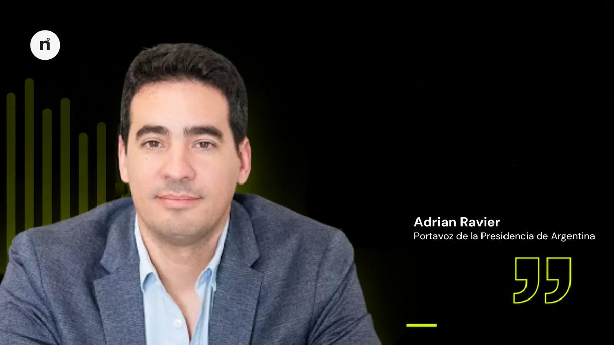 espiccanoticias's tweet photo. Adrián Ravier encabezó su primera conferencia de prensa como vocero presidencial y dejó en claro cuál será el perfil de esta nueva etapa de la comunicación del Gobierno: un enfoque técnico, institucional y con fuerte énfasis en la gestión económica. https://t.co/7HWX1KmoWt
