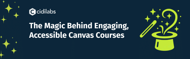 CidiLabs's tweet photo. Step right up!

Watch Canvas course transformations happen right before your eyes at Cidi Labs' #InstructureCon2026 session:

🎩 The Magic Behind Engaging, Accessible Canvas Courses

📅 July 22 | 10:00 AM EDT

Add it to your schedule: https://t.co/ZL3X4DEDHf

#InstructureCon2026 https://t.co/qbt1fS6a11