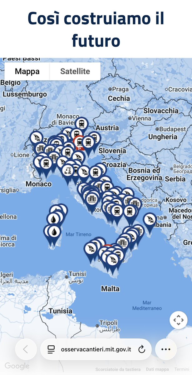 SimonettaZinza's tweet photo. Se si volesse basta andare sul #Mit per trovare tutti i cantieri aperti per ammodernamento,manutenzione e nuove opere.Del resto dopo anni di governi a sx, non avendo fatto investimenti pubblici ora c’è da recuperare,i disagi sono normali 
#IoStoConSalvini 
https://t.co/ljEVsKRxeX https://t.co/EuwRGH24sk