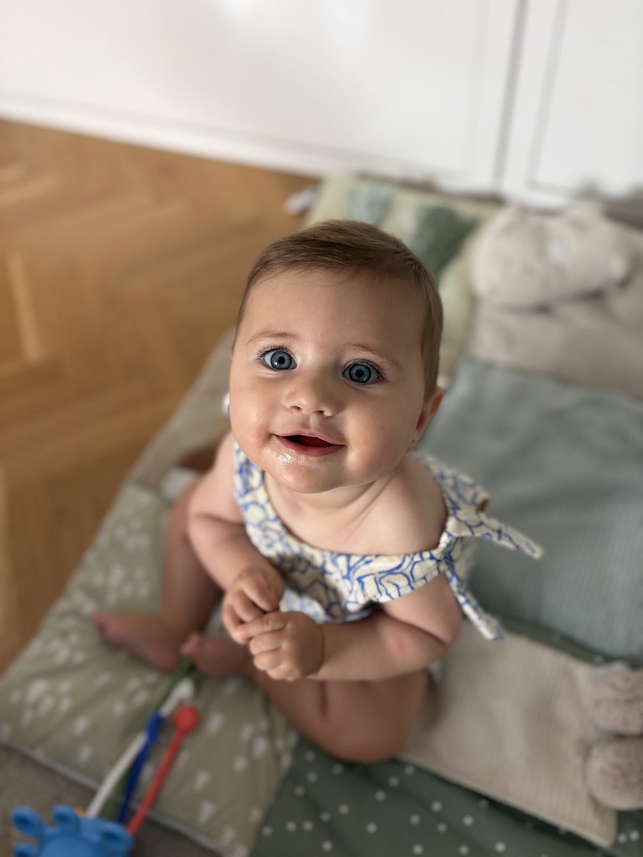 1uissullivan's tweet photo. Happy 8mo to my little girl ♥️ 
I love her so much that I sometimes shed a tear from pure emotion. https://t.co/cVT6Zyi1Pv