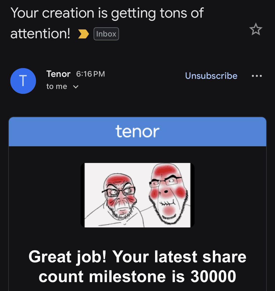 cl0udsateme's tweet photo. ill miss getting these emails https://t.co/8TURqTMbCf