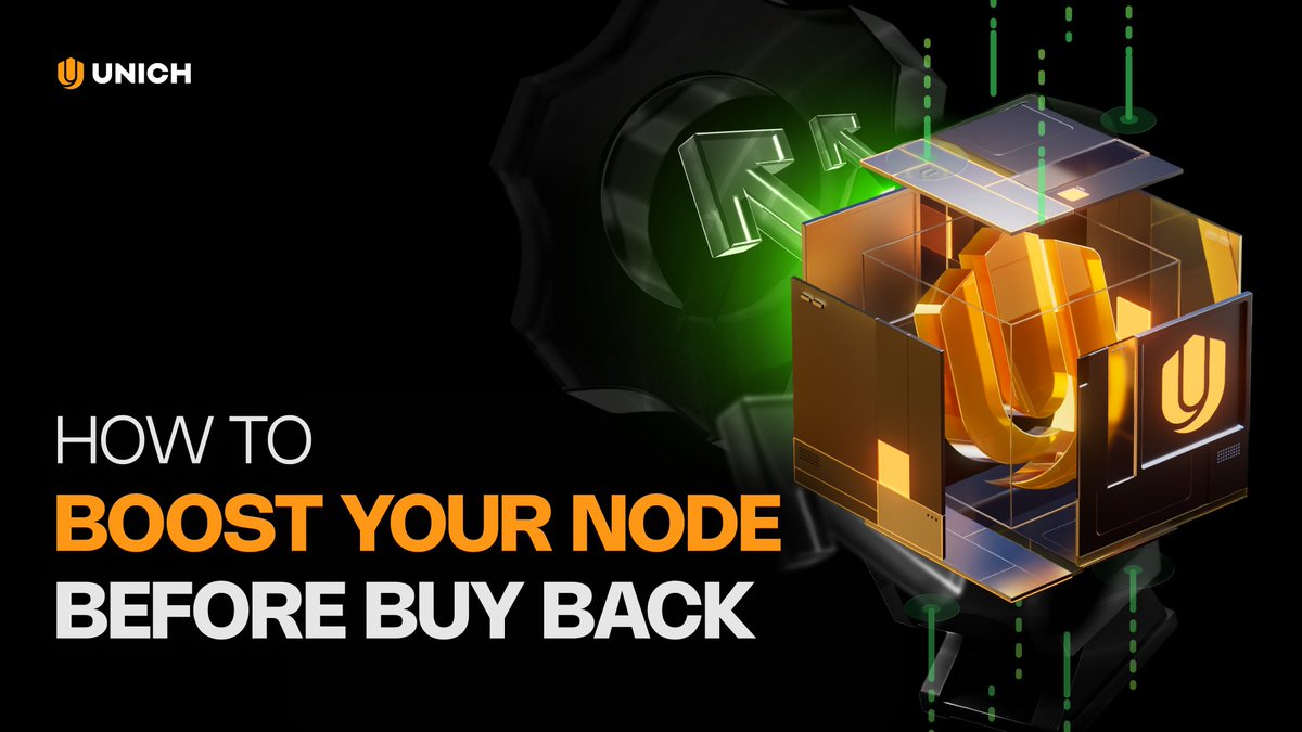 unich_com's tweet photo. The 1st Buy Back Cycle is coming. How to Boost Your Node?

When Buyback happens, what matters is how much FC sits in your wallet, and whether you're eligible.

This is the week to optimize.

1. Finish your Node Activation
- 5 steps. One time only. Up to +28% stacked for 30 days.
- If you skipped First Peer Meet, that's the one worth the most. Go do it.

2. Build a real Trust Circle
- 5 people. One commitment.
- If all 5 of you meet within 24 hours, +100% mining rate for everyone in the circle.
The biggest boost available. Most people never use it.

3. Don't stop at one Peer Meet
- First meet in a cycle +50% for 7 days.
- Every repeat after +25% for 24h.
- More meets. More FC. Simple math.

4. Climb the Top Contributors Ranking (coming soon)

5. Push for your next Node Tier (coming soon)

6. Become an Ambassador
This is where mining rate stops being incremental.
- Trainee +33.33%/day
- Tier 3 +133.33%/day
- Tier 2 +333.33%/day
- Tier 1 +833.33%/day
- Freedom Partner, the highest in the entire network

Everything above stacks on top of this. An Ambassador isn't just mining faster, they're mining on a different scale entirely.

The Buy Back doesn't wait for anyone to catch up.

Optimize now.