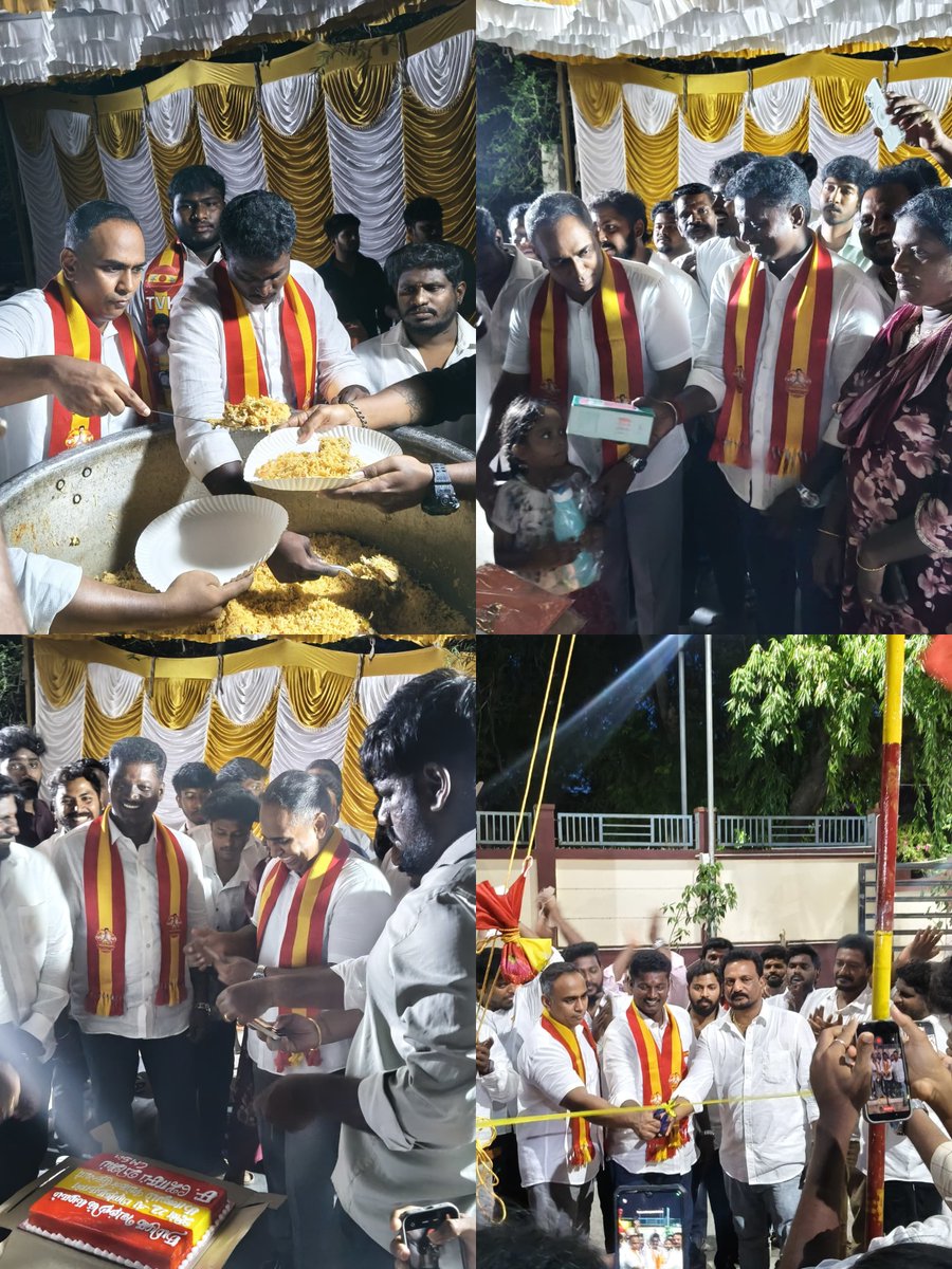 vkramkumarmla's tweet photo. பிறப்பொக்கும் எல்லா உயிர்க்கும் 
தமிழக வெற்றிக் கழகம் 
மாண்புமிகு தமிழக முதலமைச்சர்  C.ஜோசப் விஜய் அவர்களின் பிறந்தநாளை முன்னிட்டு ,
சென்னை மத்தியம் மேற்கு மாவட்டம் அண்ணாநகர் சட்டமன்ற  தொகுதிக்கு உட்பட்ட இடங்களில், அண்ணாநகர் திரு.A.S பழனி (மாவட்ட கழக செயலாளர்) அவர்கள் மற்றும் அண்ணாநகர் சட்டமன்ற உறுப்பினர் திரு. V.K.ராம்குமார் தலைமையில் பொது மக்களுக்கு பல்வேறு நலத்திட்ட உதவிகளான சம பந்தி விருந்து, பெயர் பலகை திறந்து வைக்கப்பட்டு குழந்தைகளுக்கு நோட்டு,புத்தகம்,பென்சில் போன்ற பொருட்கள் வழங்கப்பட்டது மற்றும் மருவத்துவ முகாம், இரத்ததான முகாம் 
,கண் பரிசோதனை முகாம்,கோவில்களில் சிறப்பு பூஜை உள்ளிட்டநிகழ்ச்சிகள் நடைபெற்றது. இதில் மாவட்ட, பகுதி,வட்ட மற்றும் சார்பு அணி நிர்வாகிகள் மற்றும் கழக தோழர்கள் அனைவரும் கலந்து கொண்டு விழாவினை சிறப்பித்தனர். 

#CMJosephVijay #cmvijay #tvkvijay #vkramkumarforannanagar #annanagaraspalani
