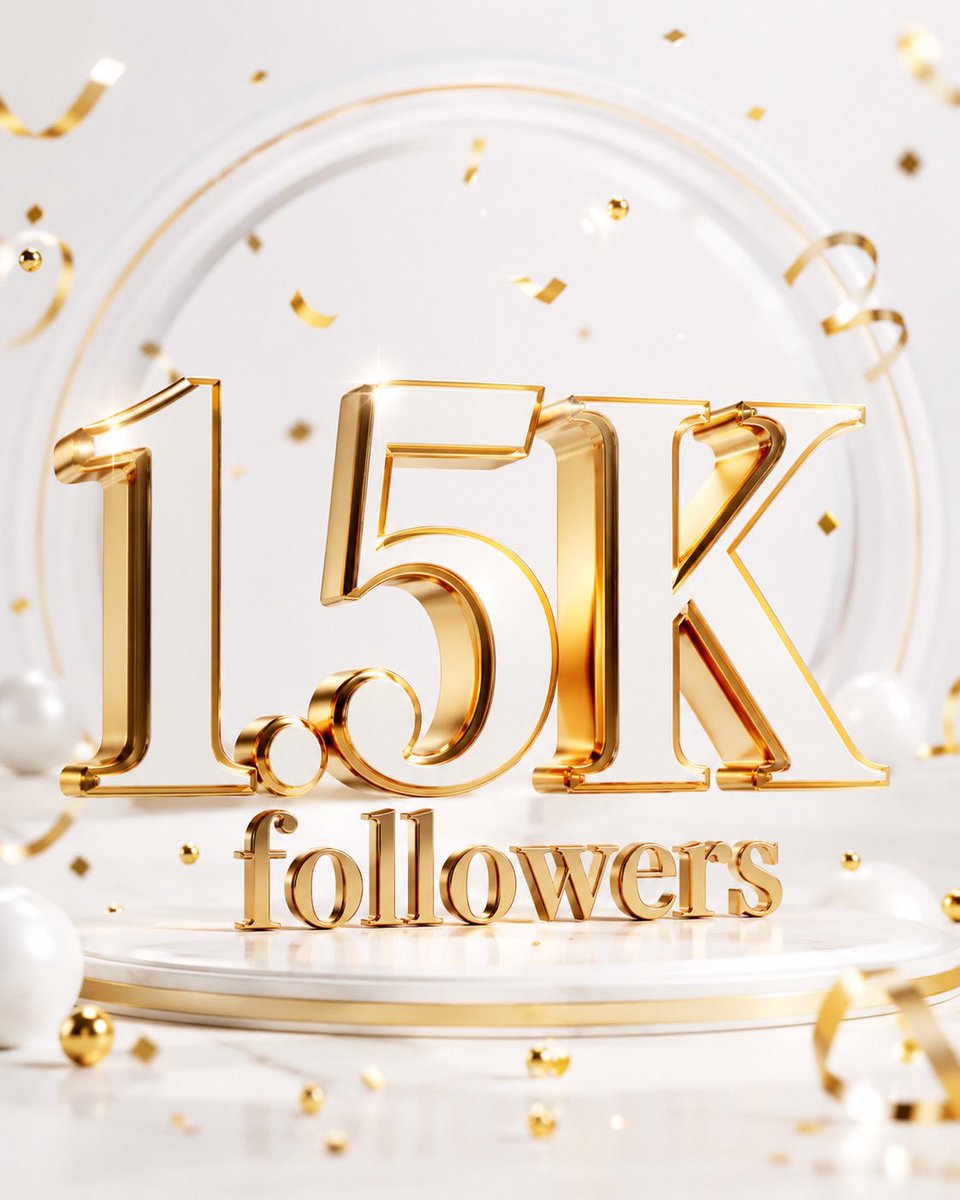 Redx200's tweet photo. 1.5K and still climbing.

Every milestone is earned.

The journey continues. https://t.co/eSeTy5uVeK