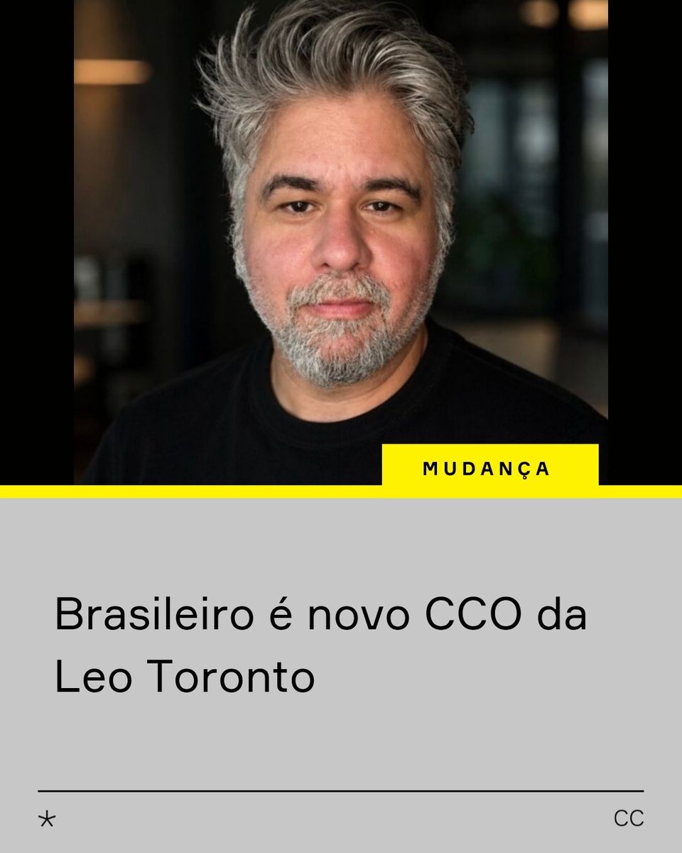 CCSPoficial's tweet photo. O brasileiro Adriano Matos assume o cargo de chief creative officer da Leo Toronto, no lugar de Angus Tucker, que respondia pela função há quase dois anos e agora é o creative chairman da agência.

Saiba mais aqui - https://t.co/FonowNkp8f https://t.co/LlVDEkK1WY