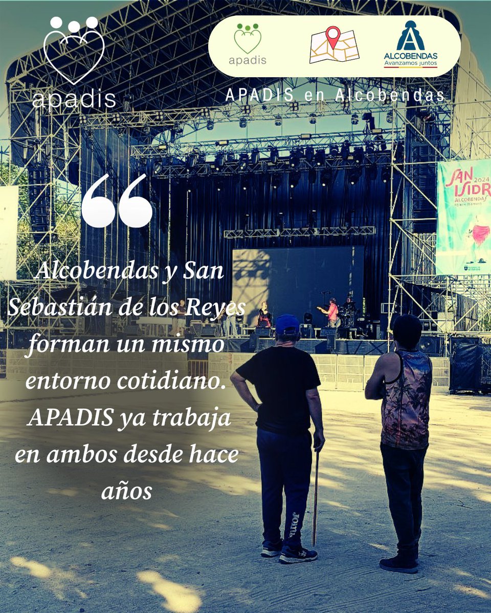 APADISASOC's tweet photo. APADIS ya es entidad social en Alcobendas
Un paso natural tras más de 40 años trabajando x la inclusión en el entorno.
✅ Más oportunidades de colaboración
✅ Más apoyos a personas y familias
✅ Más inclusión en la comunidad
#APADIS #Alcobendas #Inclusión
https://t.co/1y9uOyE6rW https://t.co/hz2MnAGice