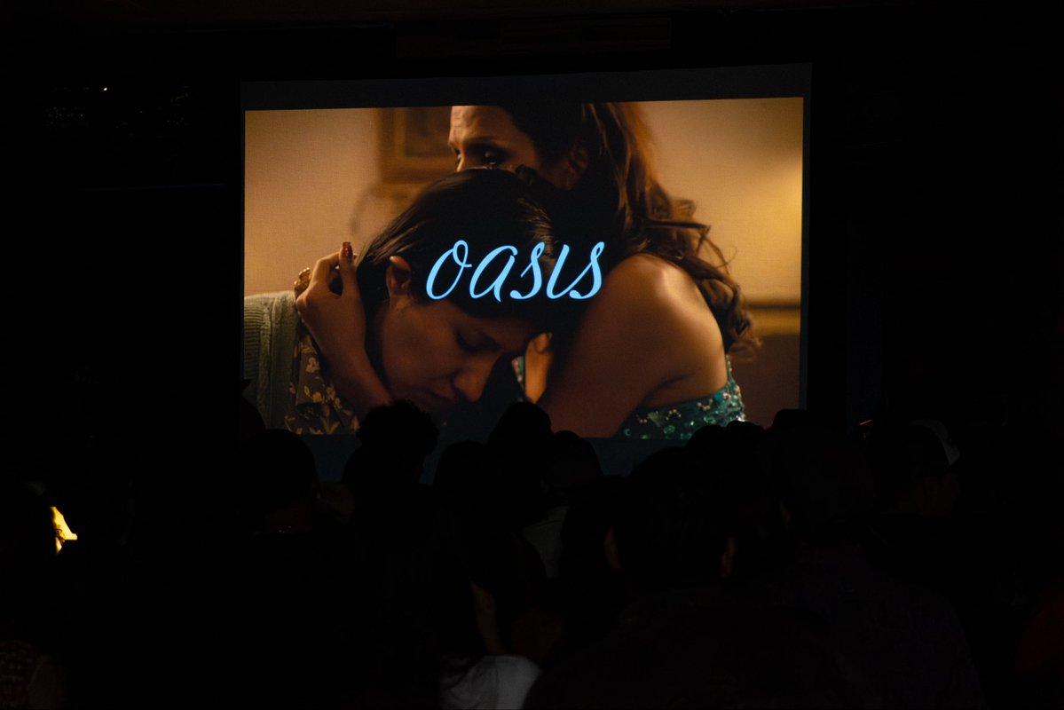 cinematepito's tweet photo. Así se vivió la proyección de 🎬 Oasis, cortometraje de Alex Zuno 🏳️‍⚧️

Tuvimos el gusto de recibir en el barrio a @alexzuno @Morganna_Love y @norma_pablo para dialogar con la banda después de la función.

Seguimos celebrando la diversidad, el cine mexicano y #PelisPaLaBanda 🏳️‍🌈🎞️ https://t.co/t9U6pBDqOO