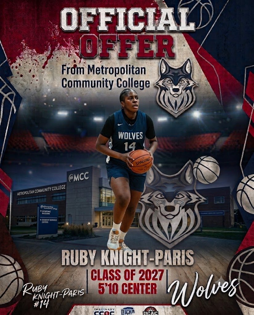 rubyknightp's tweet photo. I am blessed to receive an offer from Metropolitan Community College after a great conversation with coach Aeschleman!
#PrideinthePack #Gowolves https://t.co/gKCJYEbZyx