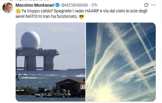 giusmarc55's tweet photo. @LaStampa Nel 1976 il cielo era blu, gli "insetti umani" non venivano irrorati. https://t.co/Awn8Vf22pr