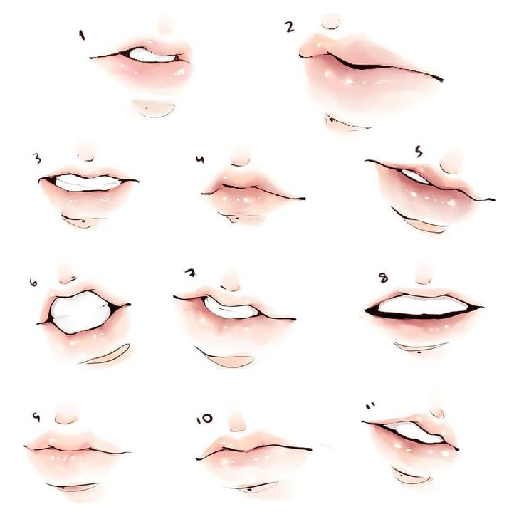 LimboSketch's tweet photo. Mouth reference https://t.co/CwoeF4NSB3