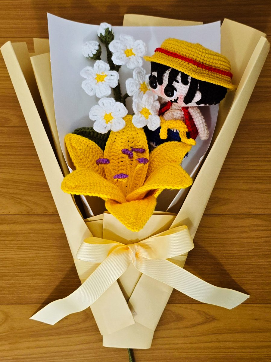 ateliercriative's tweet photo. Buquê do luffy 🧡 https://t.co/Pb8q9wzAtu