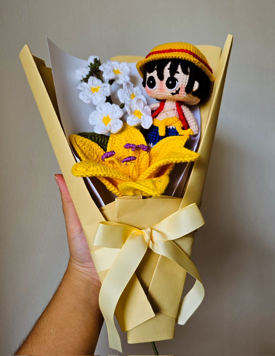 ateliercriative's tweet photo. Buquê do luffy 🧡 https://t.co/Pb8q9wzAtu