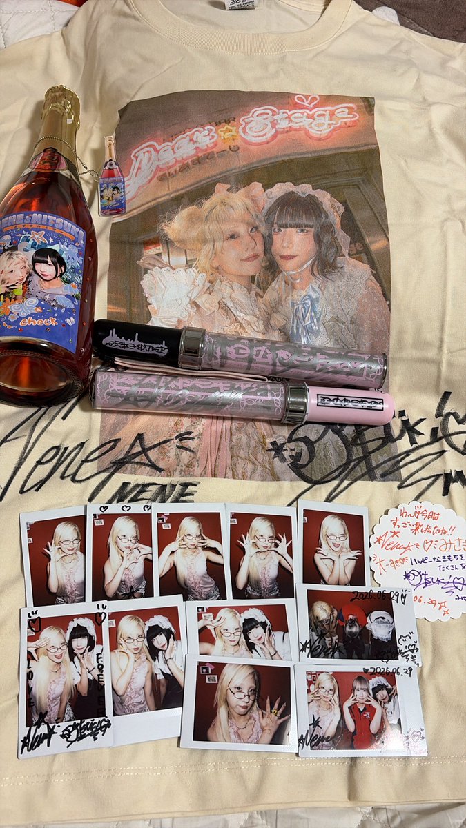 Mz_memorr's tweet photo. ミームトーキョーと、NENEちゃんと過ごせた日々は全部ぜーんぶ宝物！忘れないよ
アイドルなってくれてありがとう💖
 #ねねねねちゃん
 #ミームトーキョー https://t.co/6rhXSWzA7Y