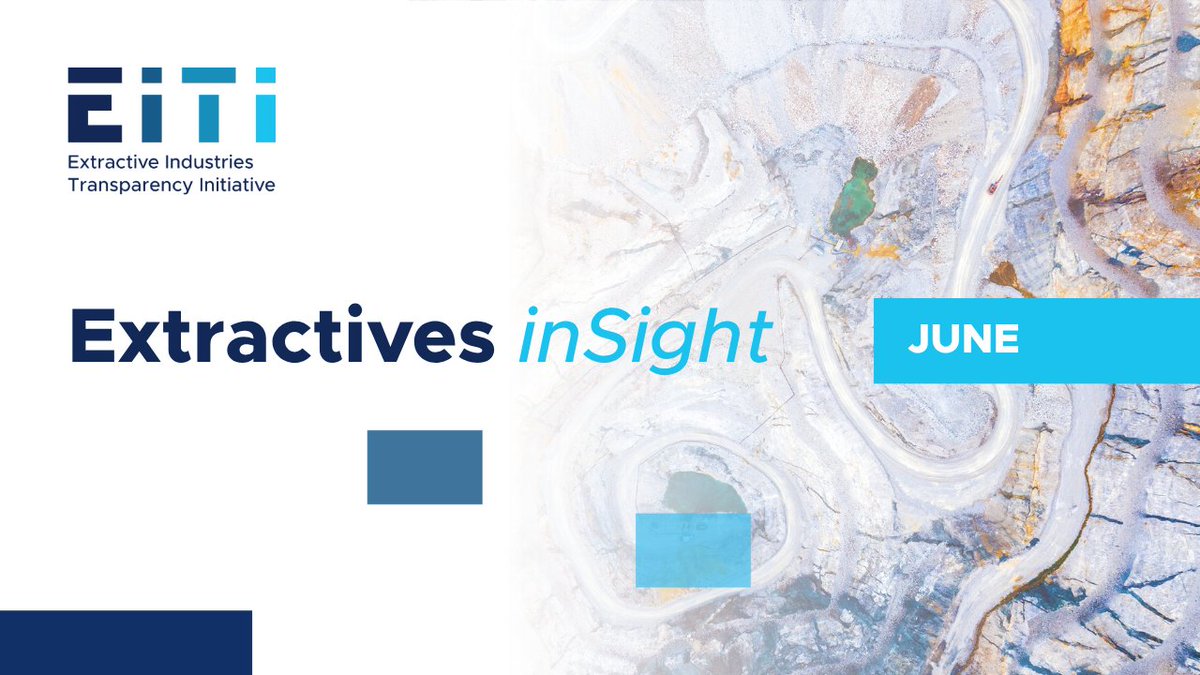 EITIorg's tweet photo. Our June newsletter is out! On our radar this month:

🔹 Forecasting mining revenues in the DRC &amp; Guinea
🔹 The 2026 EITI Global Conference programme
🔹 Zambia's copper governance
🔹 Safeguarding civic space
🔹 Solomon Islands, strategic outlook &amp; more

👉 https://t.co/n7FYhLN0Ki https://t.co/6f7z0nQVcq