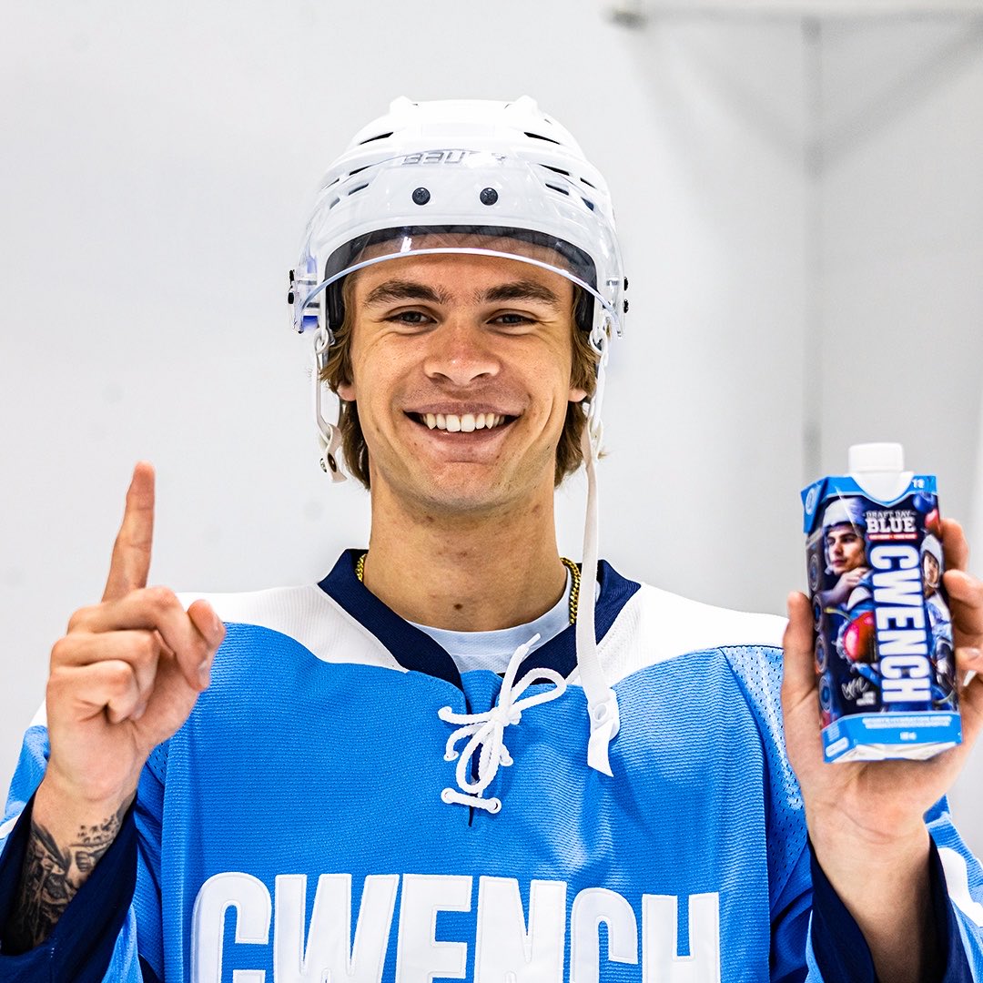 cizzlebrands's tweet photo. Introducing our new Gavin McKenna inspired flavour… Draft Day Blue 💙

Coming to a store near you!

Read our press release for full details - https://t.co/K1mBesBoc0

Stock tickers - $CZZL &amp; $CZZLF https://t.co/s95S6RcLg7