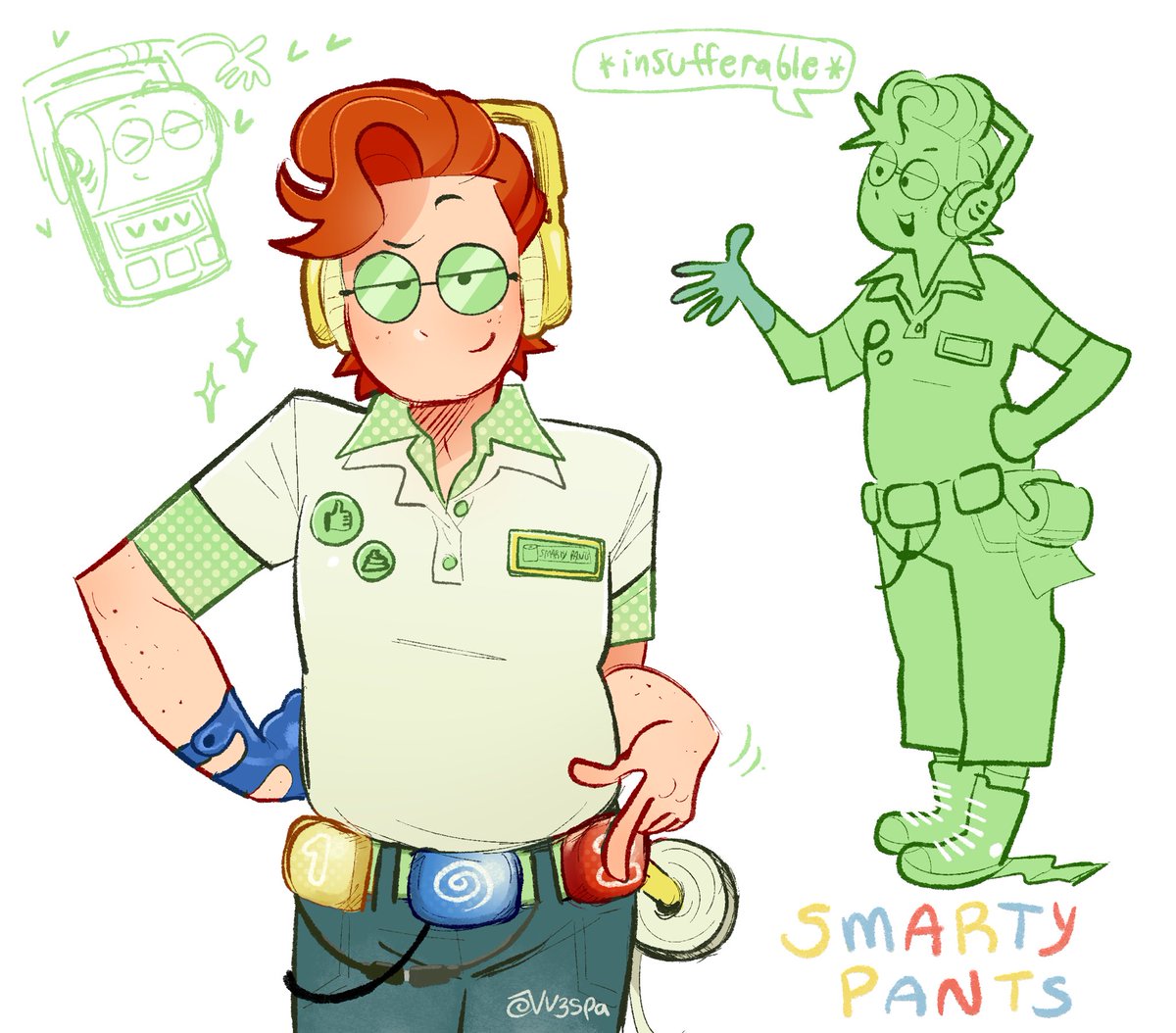 vv3spa's tweet photo. who has a face like smarty does? #smartypants #toystory5 #vv3spaart https://t.co/NroPPoCeJl