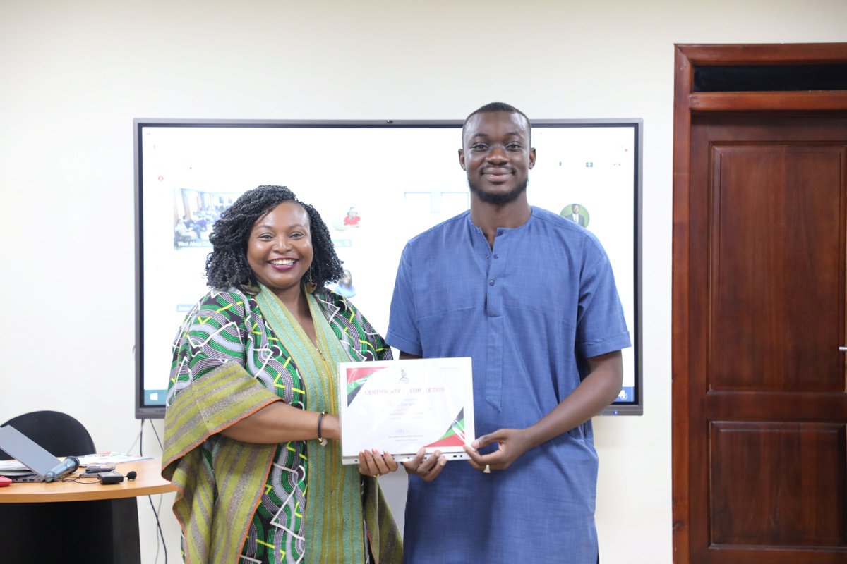 wacsi's tweet photo. Congratulations to Frances Carvalho 🇬🇼, Issa Garango 🇨🇮, Zainab Kadiatu Sesay 🇸🇱 and Bridget Abiem 🇳🇬 on successfully completing WACSI's six-month Next Generation Internship Programme (Cohort 1-2026).

They have been on a journey of hands-on learning and externships. https://t.co/LHUuysq60p