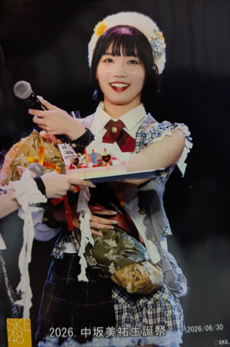 Do60605070's tweet photo. #中坂美祐生誕祭2026 行きました!
生誕で毎年立派なスピーチをする子ですが、謝罪から入らないといけなかった難しい立場の今年も立派に自分の思いを話せてたと思います!
まあ恐縮して皆に感謝を伝えたいとか言ってたけど、ワイにはまた適当に圧でもかけてくれればいいよ👍️それが俺たちのジャスティス https://t.co/36ZgbxJE4K