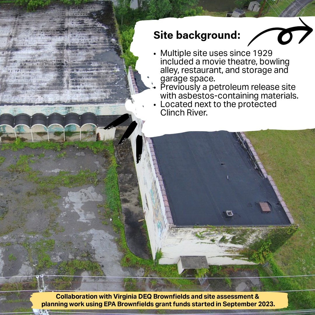 EPAregion3's tweet photo. 🌱 From Brownfield to farmers market & outdoor recreation area! 

The Town of Tazewell celebrated the grand opening and ribbon-cutting of the Clinch River Pavilion and River Walk—transforming a once-vacant, underutilized site into a vibrant farmers market & community space. 🍅 

Thanks to EPA Brownfields funding, @VirginiaDEQ supported community engagement, concept planning, environmental site assessments, and an asbestos survey—all critical steps before cleaning up the site and developing it.  

Learn about this recent round of award winners: https://t.co/zBBwlH6hM3

📸: @Stantec