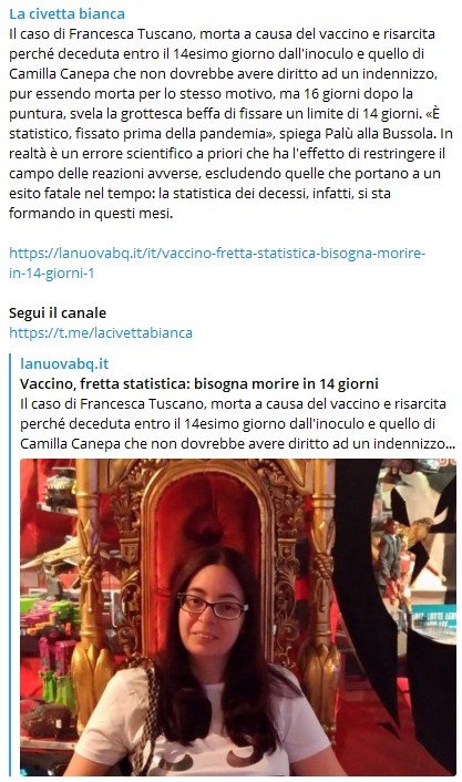 giusmarc55's tweet photo. @elio_vito Confido che lei continui a fare il vaccino Covid, antinfluenzale e quant'altro prescritto dalla scienza, ora e in futuro.
E se necessario, da cittadino esemplare, usi le mascherine e rimanga chiuso in casa ossia a distanza di sicurezza dal prossimo. 
Bravo. https://t.co/l3cUlfqaoa
