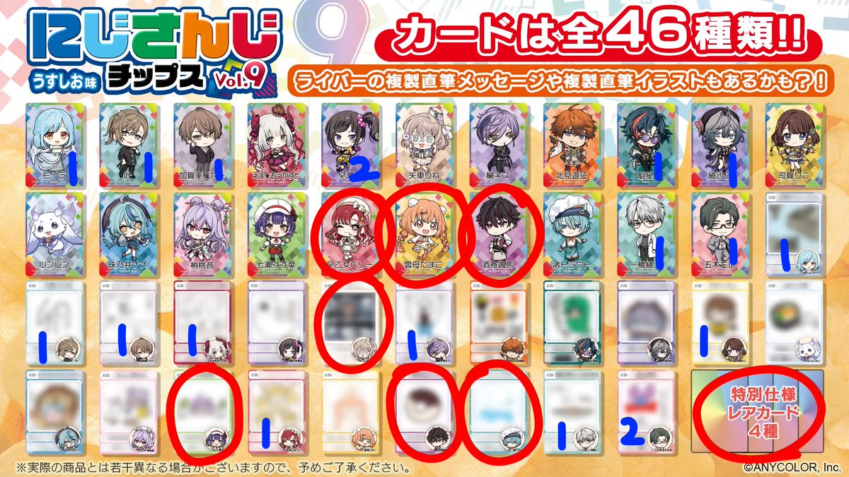 ll_choco3's tweet photo. 【交換】にじさんじ チップス vol.9 カード

譲:画像1.2

求:画像3 ALT記載

☼郵送､7/2(13時台)池袋お手渡し
お気軽にお声掛けください🙇‍♀️ https://t.co/Mo81vcF7oL