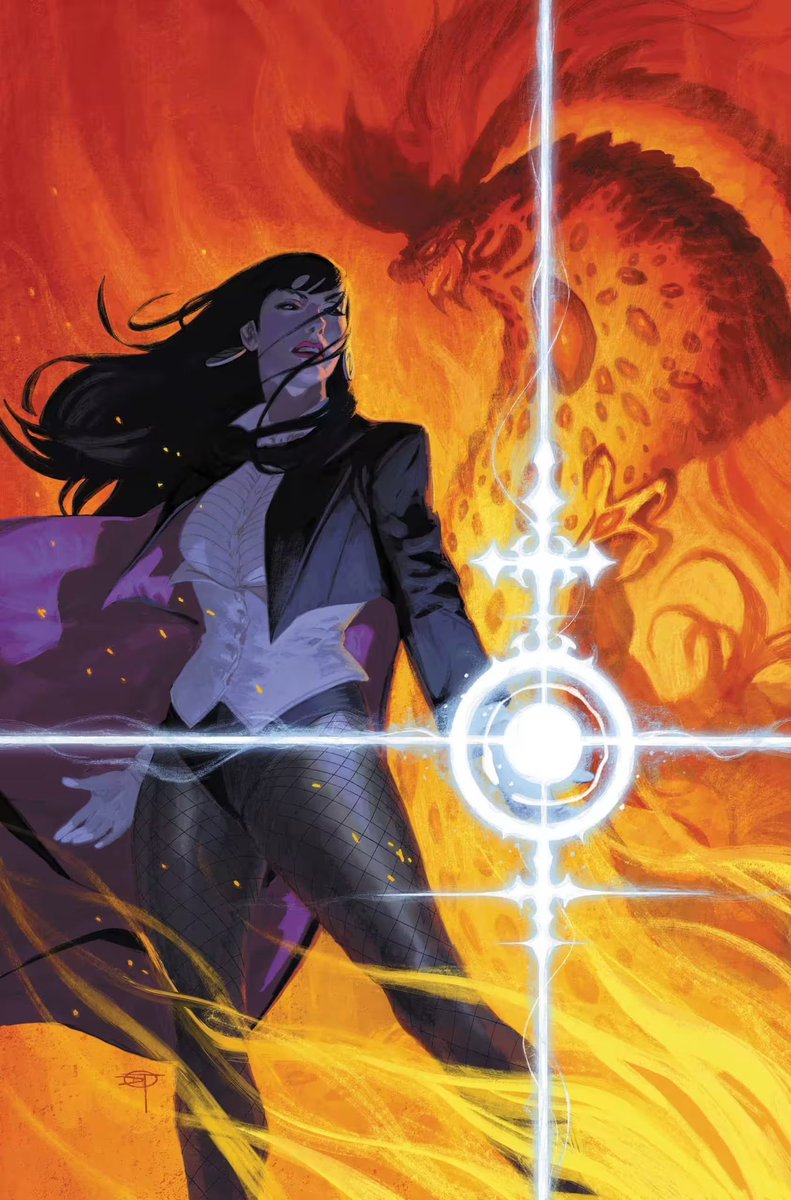 KitZatara7's tweet photo. Zatanna’s great black dragon coming to end them all 🙂‍↕️ https://t.co/TktLw5UMkK
