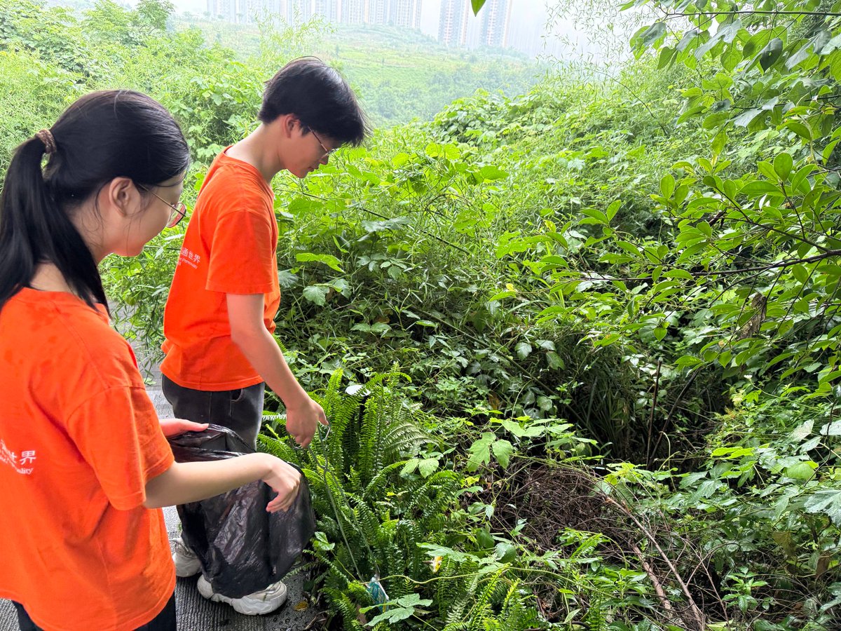 woolking's tweet photo. This weekend, I joined the local park clean-up volunteer activity—collecting 12 bags of litter and making the trail way cleaner. It feels great to contribute to our community. #VolunteerWork #CommunityLove https://t.co/3h0WGpfNhu