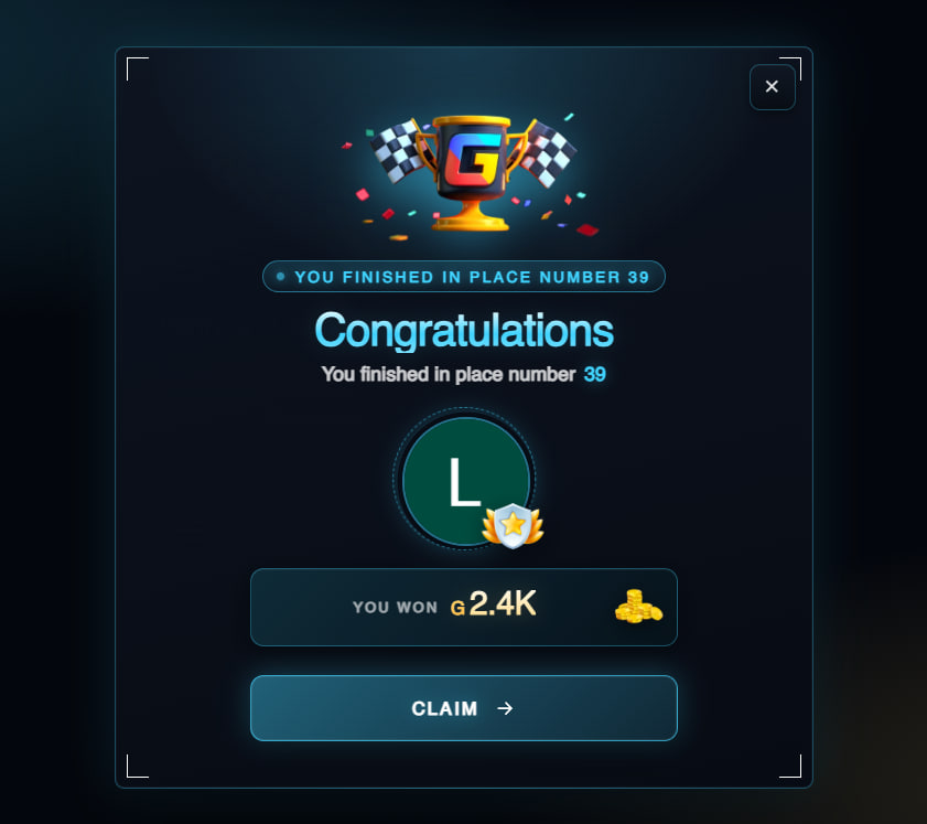 LiLiStormX's tweet photo. 🎮 Every Day = More Rewards! 🎁

Why stop at just playing when you can earn daily rewards too? 🚀

🏆 Join tournaments
🎁 Claim your daily bonuses
💰 Collect G Coins
🔥 Climb the leaderboard and win even more
The more often you log in, the more opportunities you have to earn.
Don't miss a single day!
🌐 Play now: https://t.co/dWiWJDdV3V