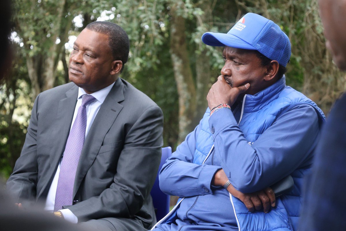 skmusyoka's tweet photo. This afternoon, I went to see David Lichuma at Nairobi Women's Hospital, to assess his condition and stand with his family in this moment. Hon. Eugene Wamalwa and Hon. JB Muturi accompanied me.

I will not pretend I left unmoved. David has been tortured and you can see it. And his own family is now living in fear in their own country.

Let me be clear: torture is a crime under the Rome Statute. Not a grey area. Not a political talking point. A crime.

Earlier today at the SKM Command Centre, we met with other young Kenyans dragged away last Thursday during a peaceful march to Parliament, a march where our people had gone simply to remember the children, the brothers, the sisters we buried after 25 June 2024.

And now the Subarus are back, unmarked and tinted. The ones we hoped we'd seen the last of. Kenyans are being lifted off our streets in broad daylight, in front of cameras, in front of the world's media, and disappeared to places their families cannot find. This is not a security operation. This is an assault on our Constitution, and on whatever is left of our conscience as a nation.

IPOA, the evidence is sitting in front of you. A Kenyan - “Mr Speaker” is charged and dragged through court as "yet the officer who fired the first bullet outside Parliament still walks free, uninvestigated. That is not justice. That is a double standard wearing a uniform. Act. For once, act.

We have surveyed, we have mapped, and through the People's Restorative and Justice Commission we have sat with families and recorded stories that no Kenyan should have to tell. That record will not disappear, it will be preserved, here and before the world.

On Liberation Day, when we take over, we will break ground on a monument beside the Kenyatta Mausoleum next to Parliament buildings. This will be a permanent place for Kenya to remember her fallen.

To those who bear the highest responsibility: the law has not forgotten you, and neither have we.
Kenya must account for every life lost, every bullet fired and every family left waiting at a hospital bed.

Justice must prevail.