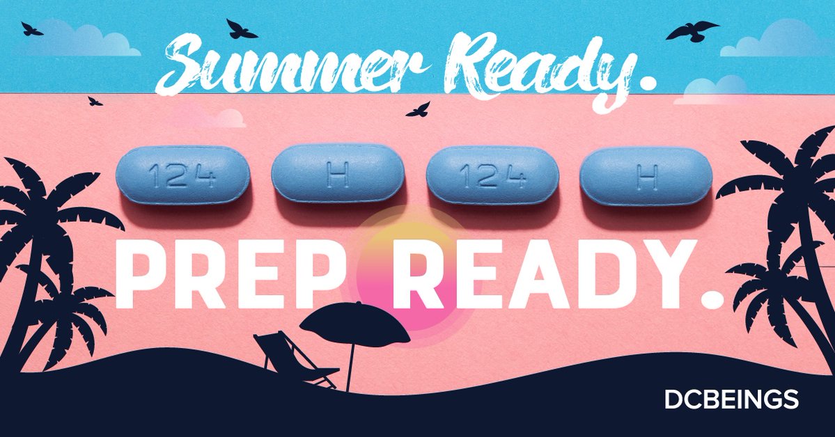 dcbeings's tweet photo. Summer plans: check. PrEP protection: double-check. Whether you're dating all season or the situationship is just getting started, PrEP gives you peace of mind so you can focus on what matters. Get started with DC Beings PrEP. ✨ Check out https://t.co/qkOJ1WtY5o https://t.co/8G8M7HAyKF
