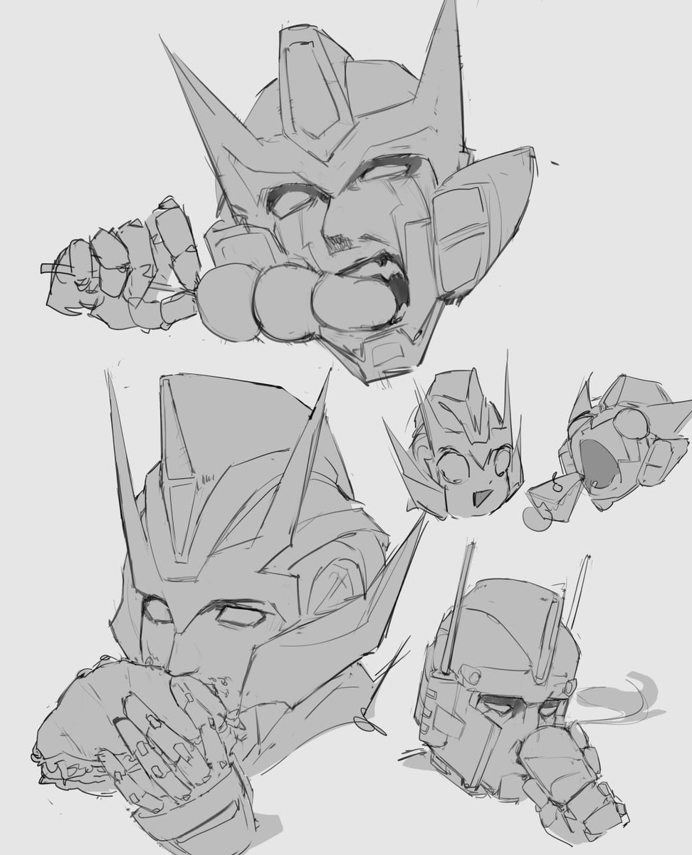 ilumix_lox's tweet photo. Rodimus is eating a burger with croissant instead of bun, what a freak #Rodimus #Drift https://t.co/kX1Qie3P70