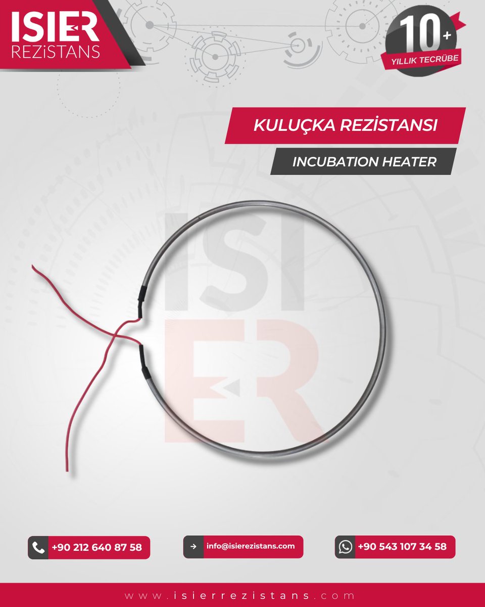 isierrezistanss's tweet photo. -Kuluçka Rezistansı-Incubation Heater

https://t.co/PrI3Rc6epJ

#kuluçkarezistansı #ıncubationheater #rezistans
#heater #endustriyelrezistans #özelüretimısıtıcı
#rezistans #rezistansimalati #rezistansçeşitleri
#rezistanslar #rezistansısıtıcı #rezistansmodelleri
#ısıerrezistans https://t.co/R0tKIQej4J