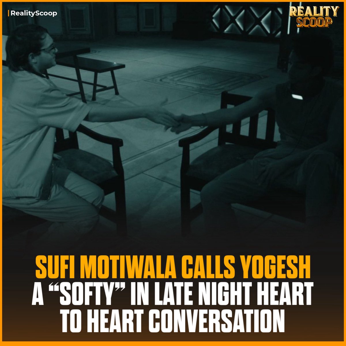 reality_scoop_'s tweet photo. Sufi Motiwala and Yogesh Rawat were seen having a late-night conversation, opening up beyond the game
Sufi said, “I like talking to you… you’re a softy from inside,” showing a different side of Yogesh
#SufiMotiwala #YogeshRawat #LockUpp2 #RealBonds #RealityScoop https://t.co/6AsX65ZL8d