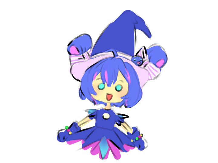 IriKnight's tweet photo. おジャ魔女ウナちゃん！💫
#音街ウナ https://t.co/SURq27tUor