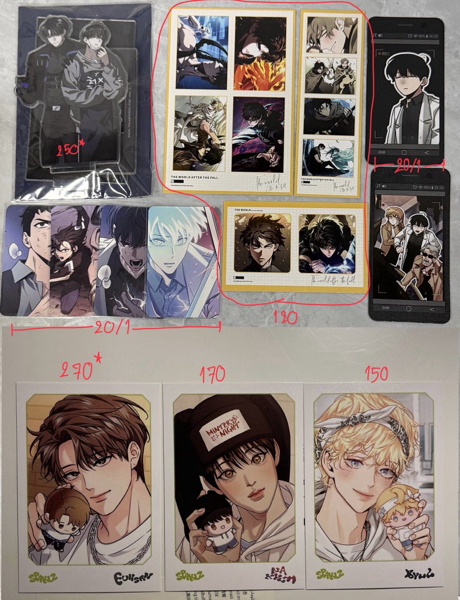 PphoenixX12's tweet photo. ปล่อยต่อ ราคาตามภาพเลยคับ ครบ300ส่งฟรี
*สแตนดีฮันเตอร์ ไม่มีการ์ด* 
*พลลอึนซาน อม บยอน*
 #ตลาดนัดmanhwa #ตลาดนัดมันฮวา #ฮันเตอร์อยากใช้ชีวิตอย่างสงบ https://t.co/3Gor5dJiOY