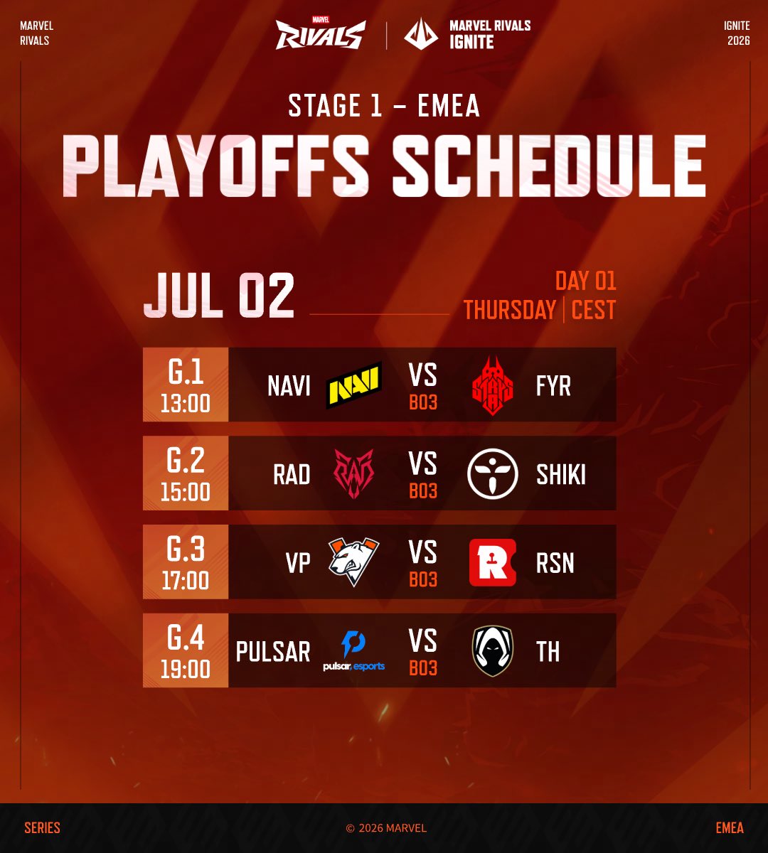 Marvel Rivals Esports tweet media