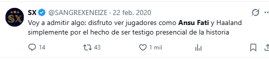 SX tweet media