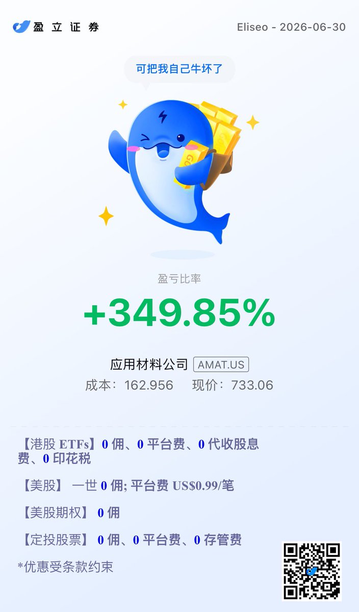 EliseoW's tweet photo. $AMAT 早晚能过一千刀。 https://t.co/BeO6oO5iDh
