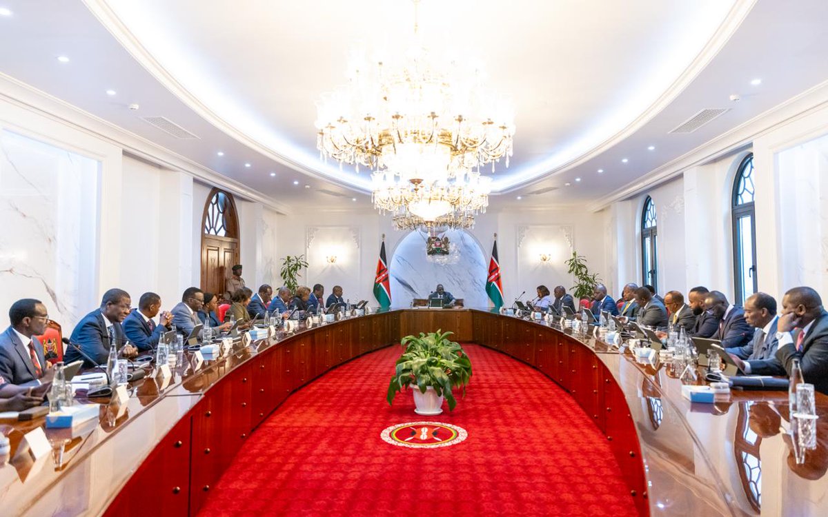 kipmurkomen's tweet photo. We are ramping up reforms across various sectors to accelerate development and enhance service delivery to Wananchi. 

This morning, I attended a Cabinet meeting chaired by H.E. President @WilliamsRuto at State House, Nairobi, where we approved a raft of reforms and initiatives aimed at fast-tracking the Government's reform agenda.