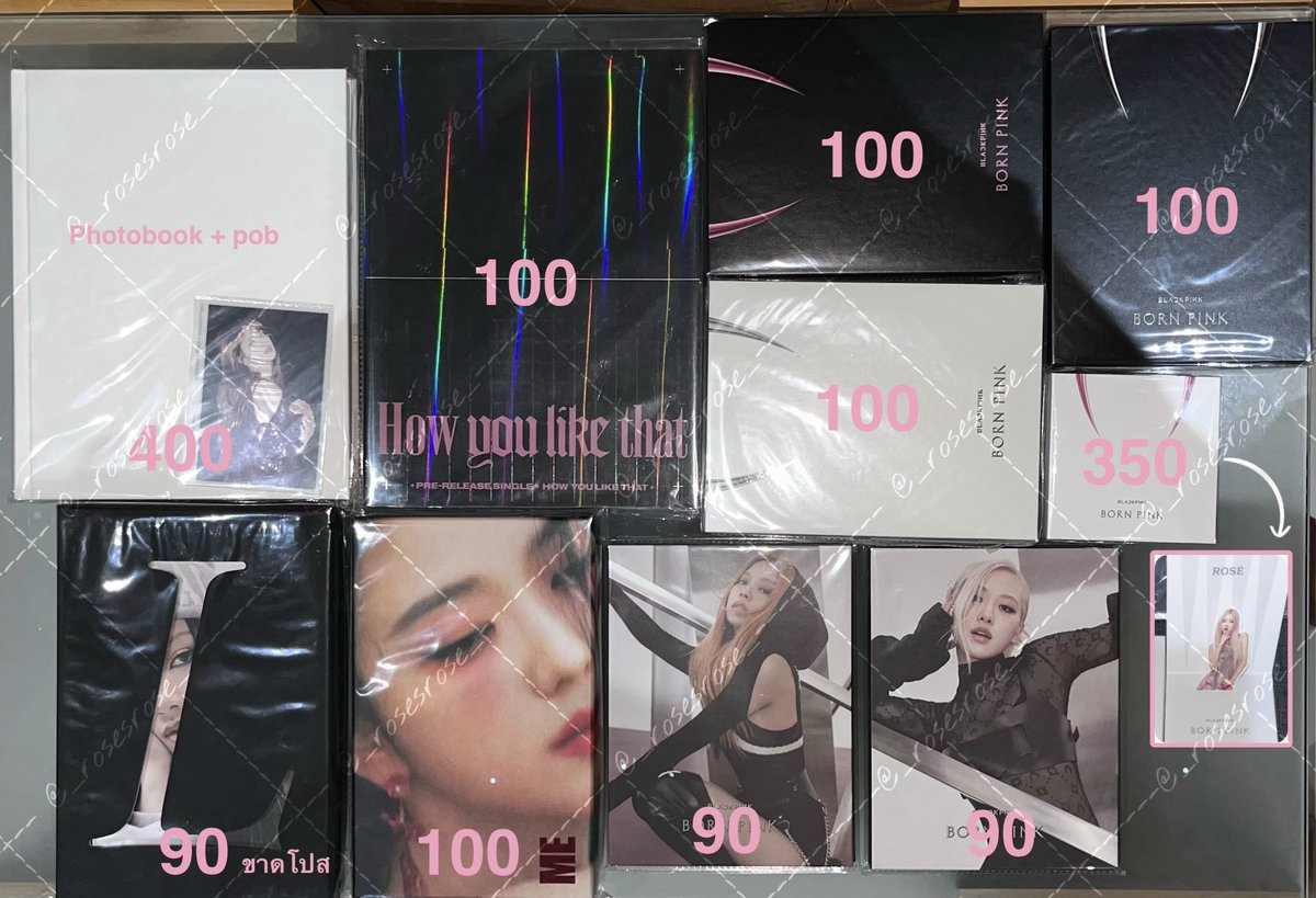 _rosesrose_'s tweet photo. โล๊ะ บั้มเปล่า / photobook / SSGT ค้าบบ 

สภาพสะสม: บางชิ้นอาจมีตำหนิเล็กน้อยจากขนส่งนะคะ

:มีของแถมอฟช.ให้ทุกชิ้นงับ

📮: ค่าส่งอัลบั้ม 50 (ถัดไป+10)
       SSGT-ฟตบ.60 (ถัดไป+10)

💌สนใจ/สอบถาม Dmได้เลยน้าา💕
#ตลาดนัดบพ #ตลาดนัดblackpink https://t.co/zrclp0wiXt