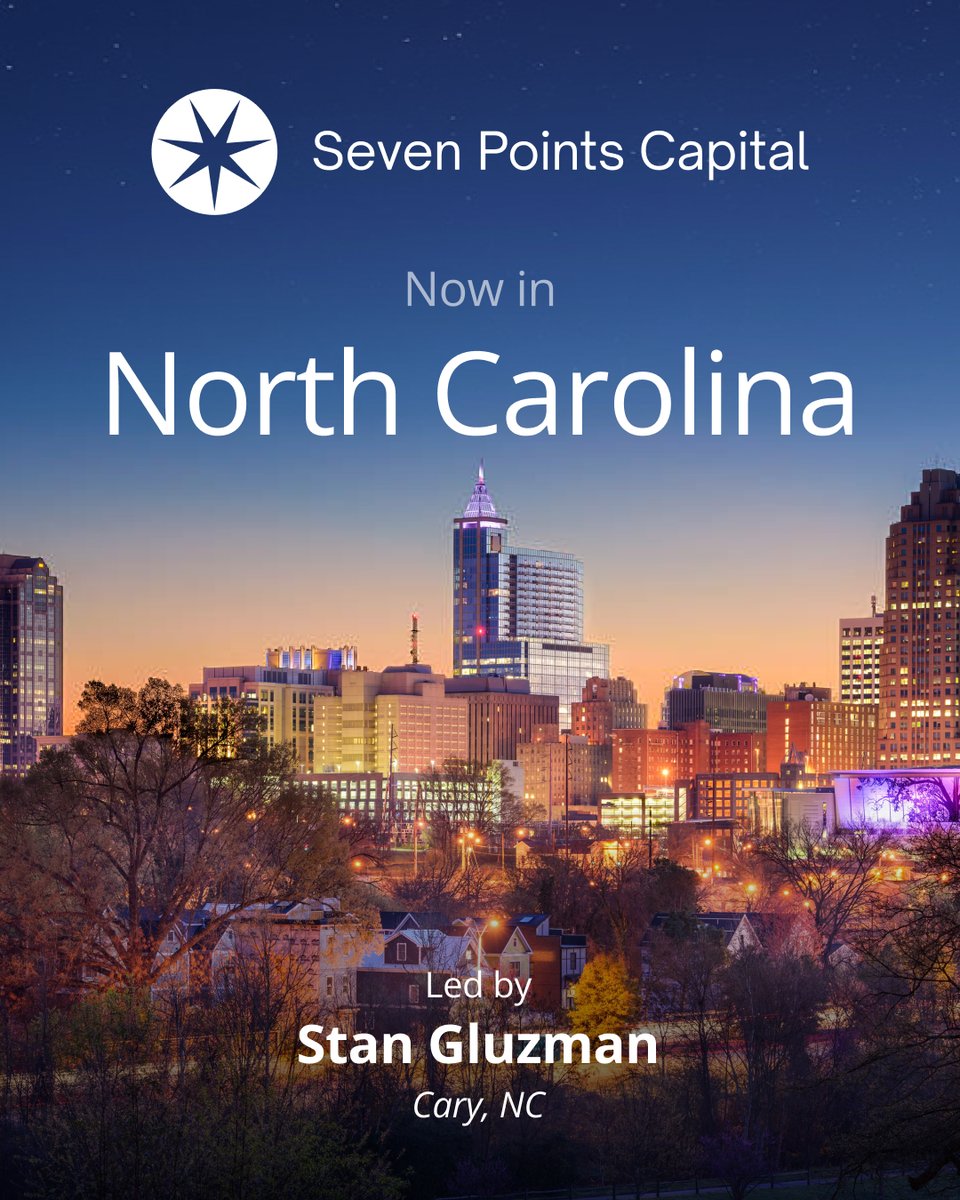 SevenPointsCap's tweet photo. Now in Cary, NC.
We're excited to announce our newest trading hub, led by Stan Gluzman.
Welcome to the next chapter.
Apply now: https://t.co/YCjaxOZ9wD
#PropTrading #TradingCareers https://t.co/gsfmjMbc8H