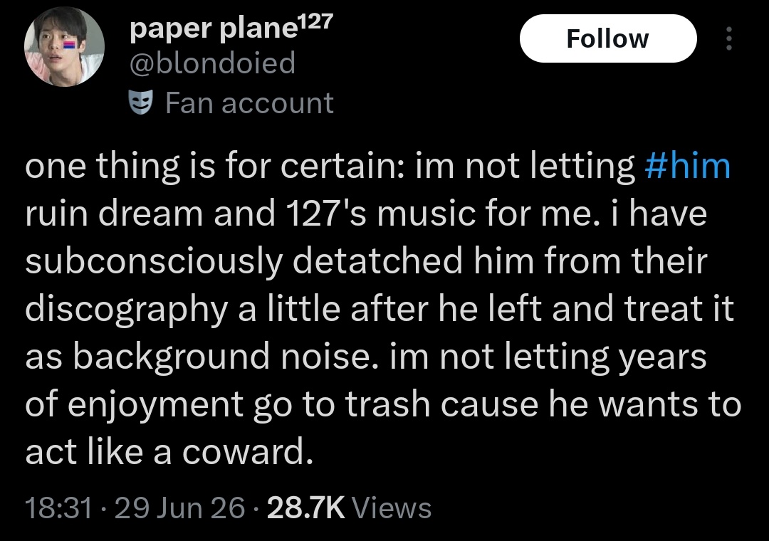 Frrmup's tweet photo. NCT being one of the most problematic groups but MK who apologised is where they draw the line 😭 No one will take you seriously https://t.co/4WPxkkrMO9
