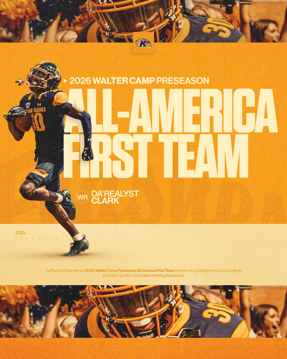 Kent State Football tweet media