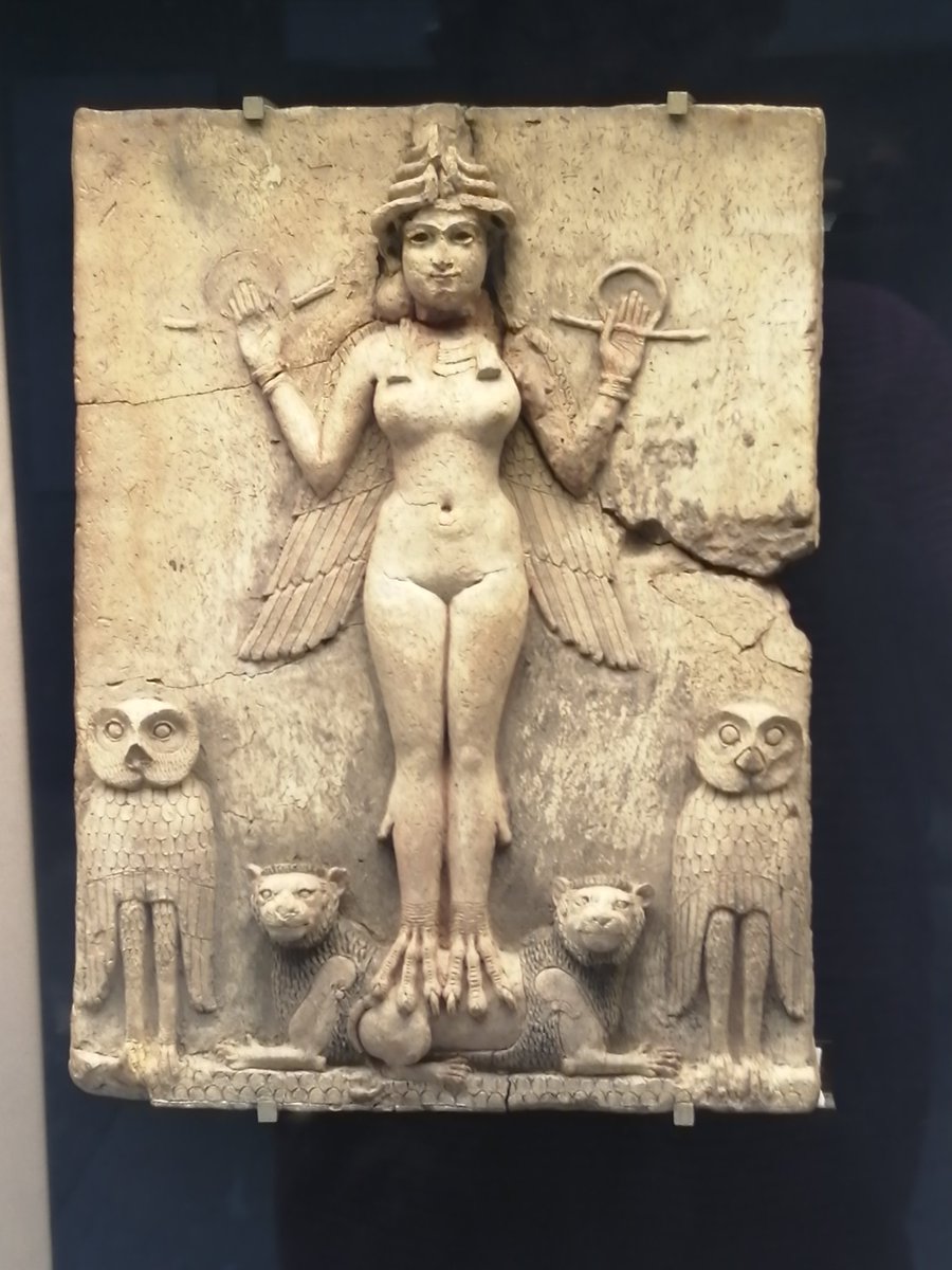 ourpulsars's tweet photo. The British Museum 
Mesopotamia - Inanna/Ishtar https://t.co/34bJDZ6asr